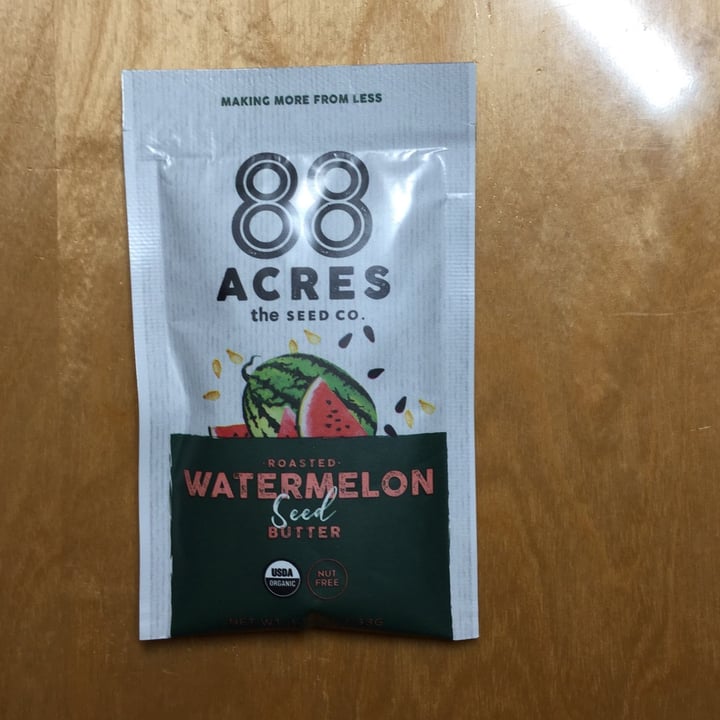 photo of 88 Acres Roasted Watermelon Seed Butter shared by @janetisvegan on  13 Sep 2021 - review