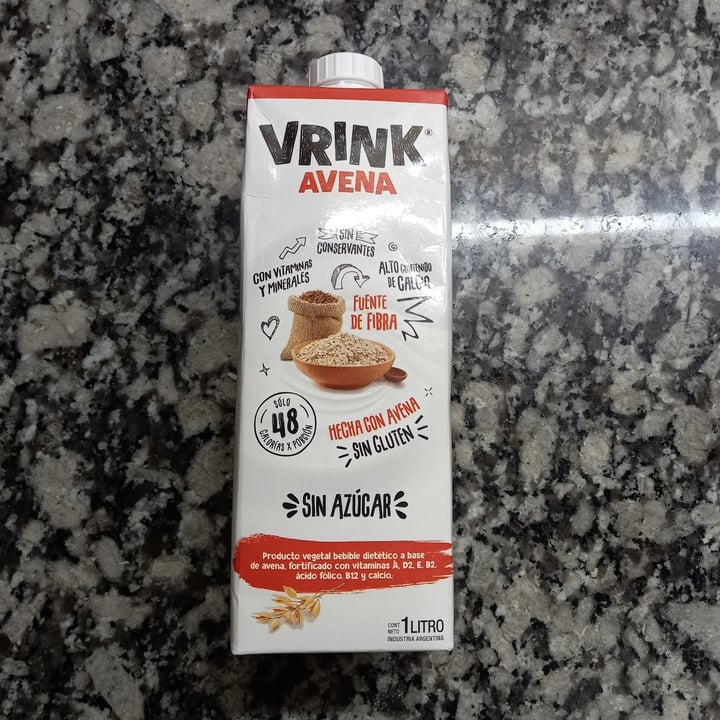 photo of Vrink Vrink Avena Sin Azúcar shared by @emalopez on  15 Jan 2022 - review