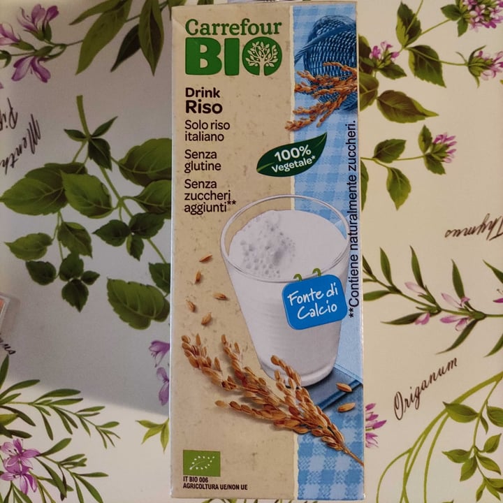 photo of Carrefour Bio Bevanda di riso shared by @michelab on  18 Apr 2022 - review