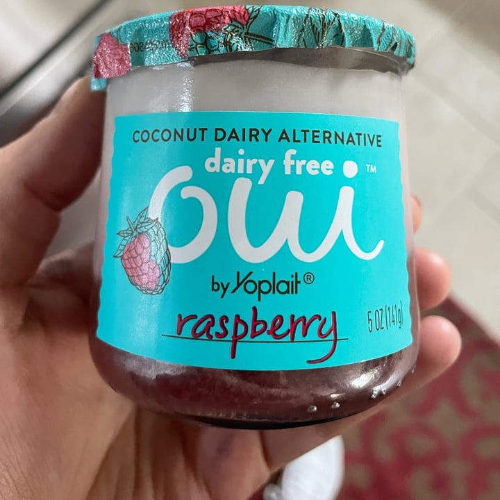photo of Yoplait Dairy Free Raspberry Yogurt shared by @veggiegirlglee on  16 May 2022 - review