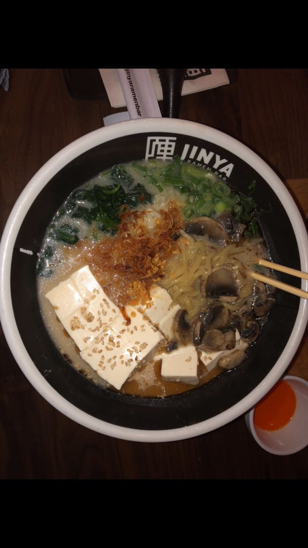 photo of JINYA Ramen Bar Spicy Creamy Vegan Ramen shared by @jenn on  22 Feb 2019 - review