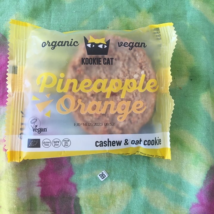 photo of Kookie cat Pineapple Orange Cookie shared by @gillhibbitt on  03 Oct 2022 - review