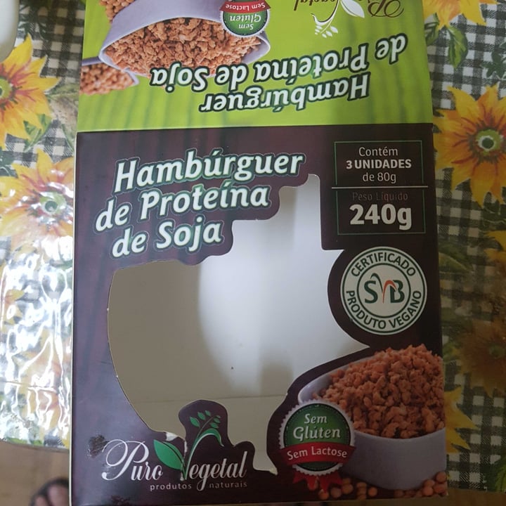 review photo of Puro vegetal Hambúrguer De Soja shared by @irissalvador on 06 Jan 2023 - review