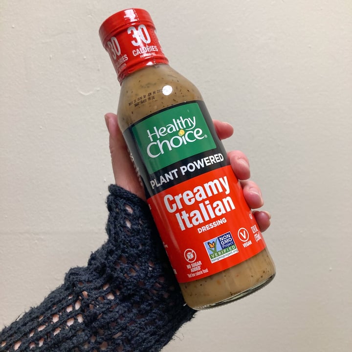 photo of Healthy Choice Plant Powered Creamy Italian Dressing shared by @alleycatz on  22 Oct 2021 - review