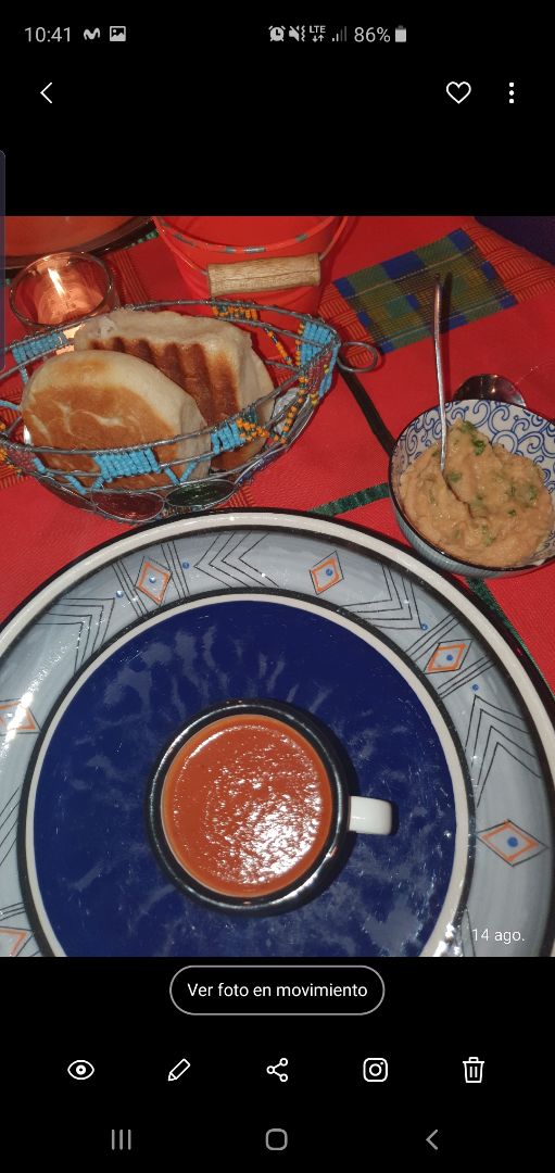 photo of GOLD Restaurant Sopa de Tomate shared by @sofia99fernandez on  24 Aug 2019 - review