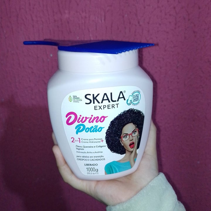 photo of Skala Creme de tratamento condicionador 2 em 1 Divino Potão shared by @141317 on  15 Oct 2022 - review