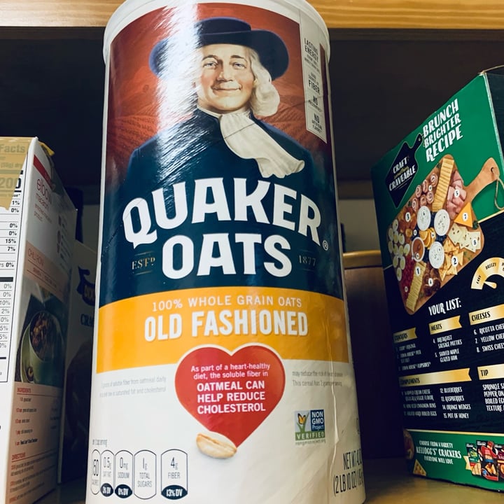 photo of Quaker Old Fashioned Oats shared by @allhess on  28 Dec 2021 - review