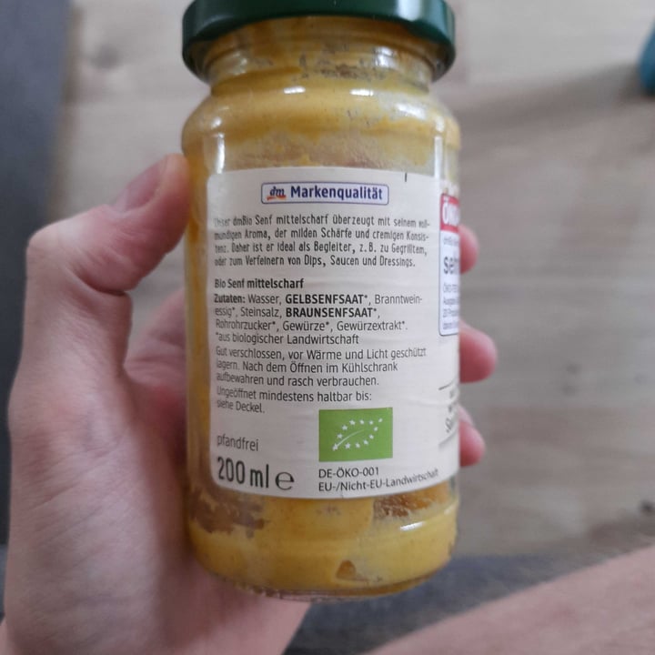 photo of dmBio Senf shared by @open-up on  20 Oct 2022 - review