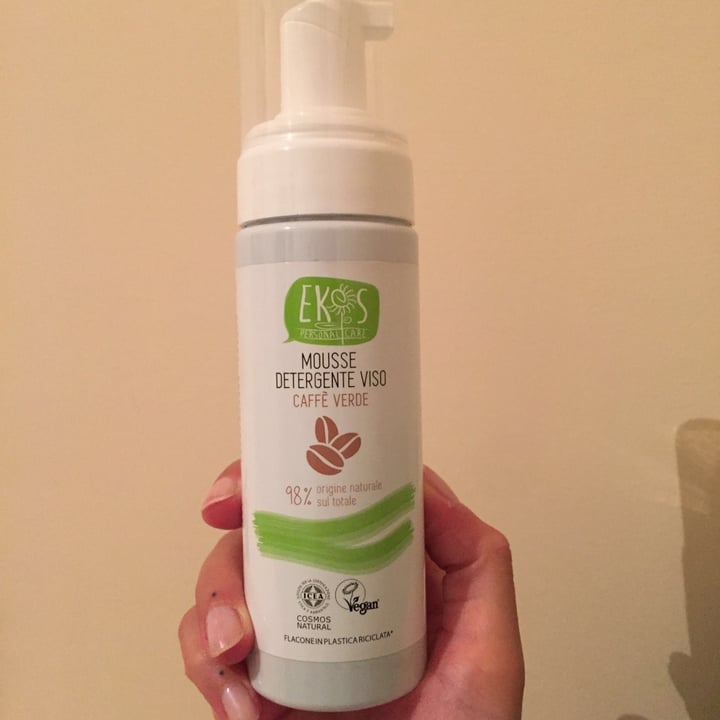 photo of Ekos personal care Mousse Detergente Viso Caffè Verde shared by @ladyziggys on  29 Jul 2020 - review