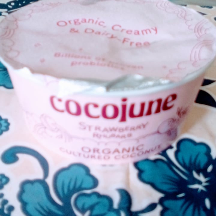 photo of cocojune Strawberry Rhubarb Cultured Coconut Yogurt shared by @feelideal on  05 Nov 2022 - review