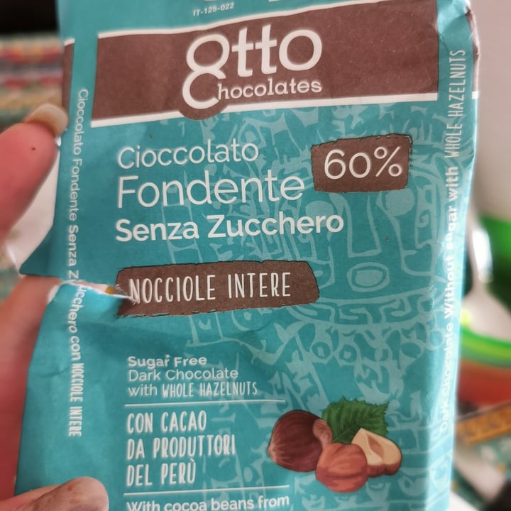 photo of 8tto Chocolates Cioccolato Fondente Senza Zucchero Nocciole Intere shared by @ellasyoga on  02 Jan 2022 - review