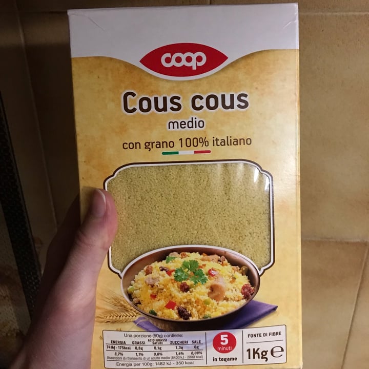 photo of Coop Cous Cous shared by @nikyveg on  16 Mar 2022 - review