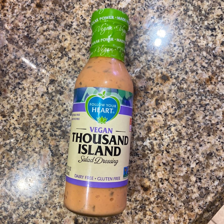 photo of Follow your Heart Thousand Island Dressing shared by @plantbasedlife123 on  11 Oct 2020 - review