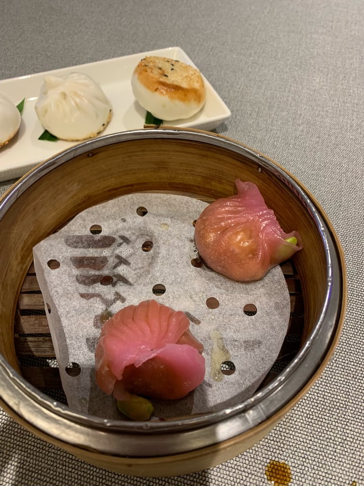 photo of Lotus Kitchen Veg abalone dumplings shared by @happyveg on  28 Oct 2019 - review