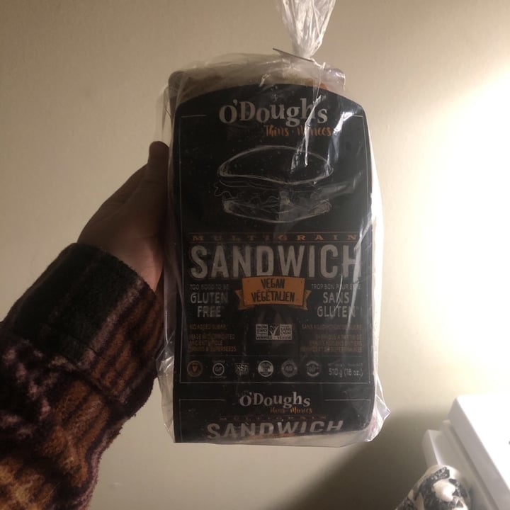 photo of O’Doughs Multigrain Sandwich Thins shared by @sararose on  07 Apr 2020 - review