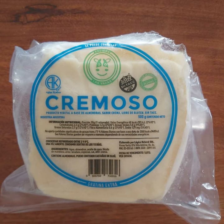 photo of Felices Las Vacas Queso Cremoso shared by @florliu on  06 Jan 2021 - review