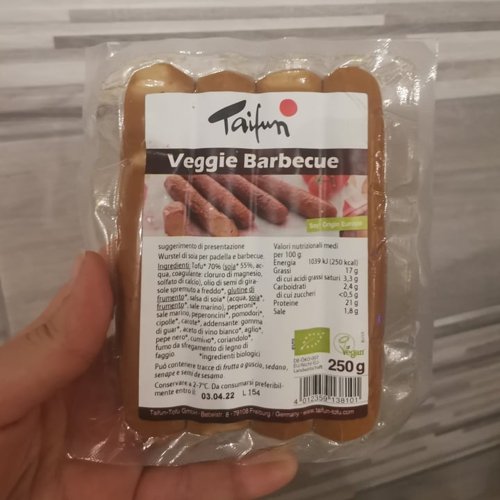 photo of Taifun Veggie Barbecue shared by @elevegansoul on  23 Mar 2022 - review