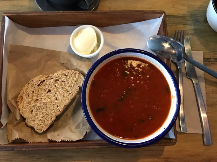 photo of Eat Me Cafe Tomato Soup shared by @maggiefilipponi on  17 Aug 2019 - review