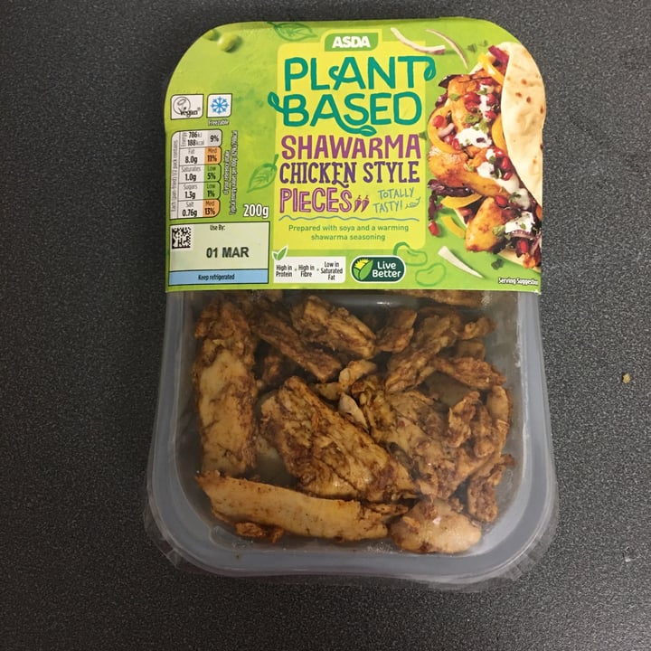 photo of ASDA Shawarma Chicken Type Pieces shared by @dandan4 on  28 Feb 2021 - review