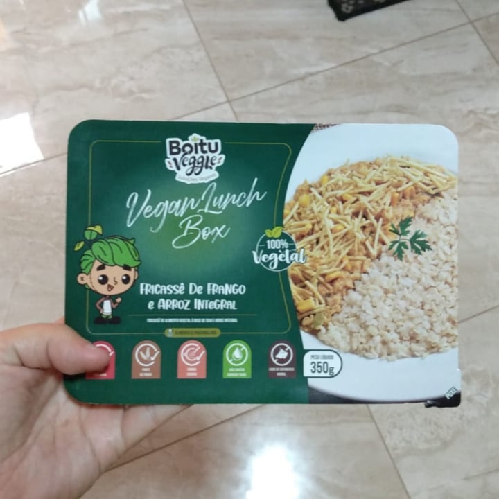 review photo of Boitu veggie Fricassê de frango e arroz integral shared by @anamariaconcianci on 13 Jul 2022 - review