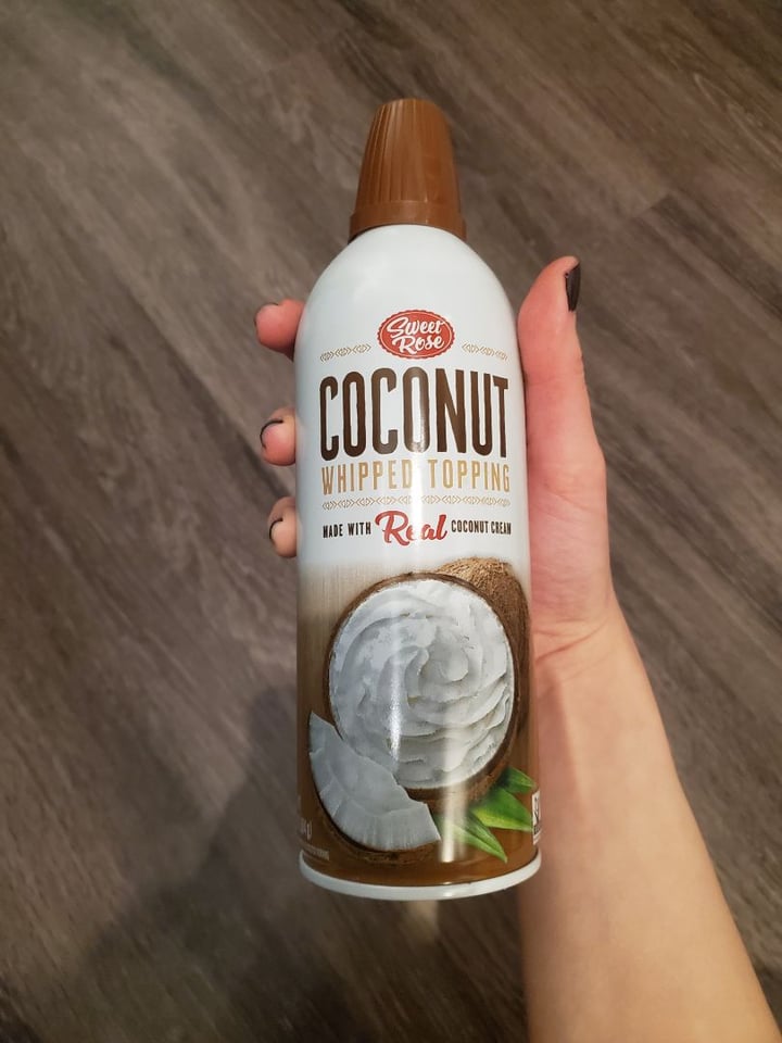 review photo of Trader Joe's Coconut Whipped Cream shared by @rania on 26 Dec 2019 - review
