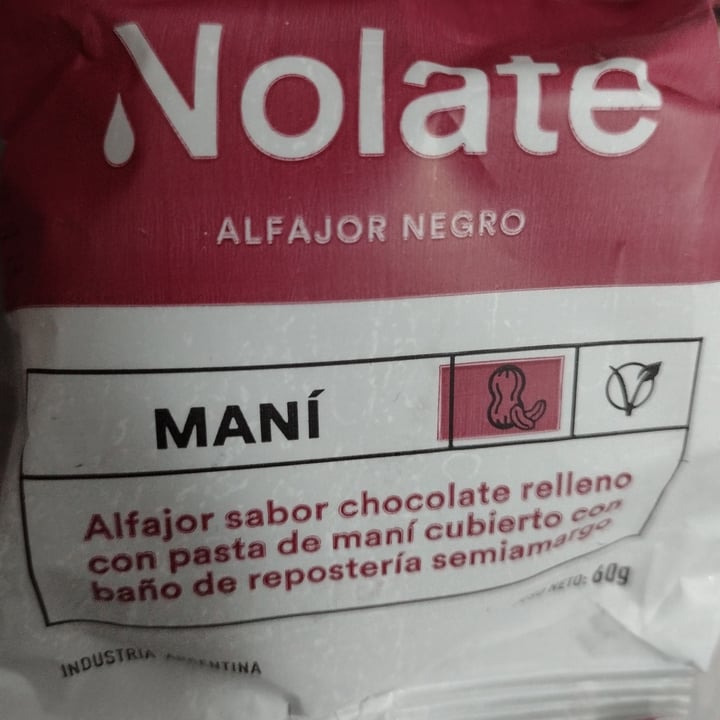 review photo of Nolate Alfajor Negro De Mani shared by @lcdzprst on 13 Sep 2021 - review