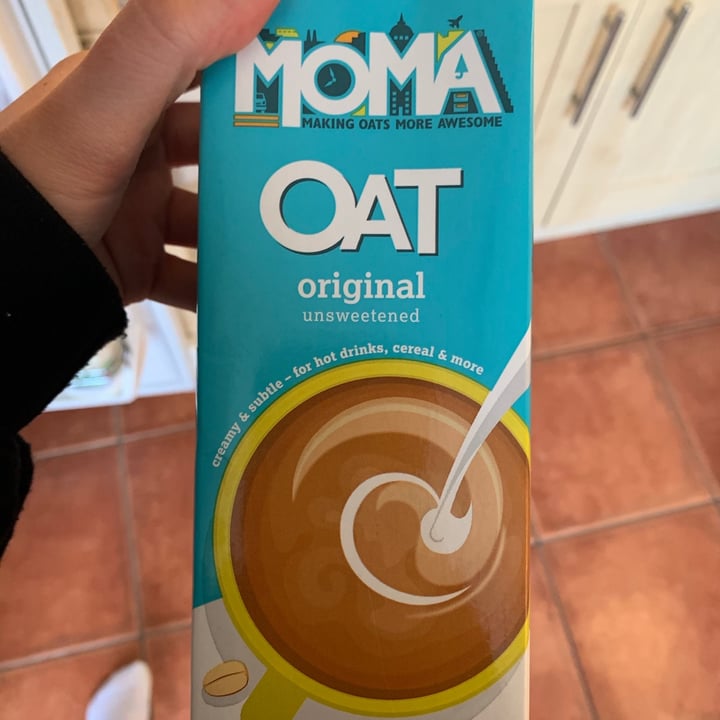 photo of MOMA Oat Barista Edition Unsweetened shared by @caitlaver on  10 Apr 2021 - review