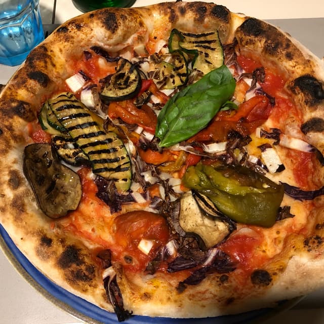 Photo of the dish “Pizza Campagnola (veganizzata)”