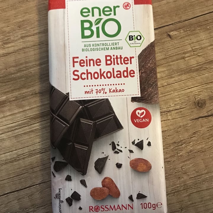 review photo of enerBio Feine Bitter Schokolade shared by @renatab on 14 Oct 2021 - review