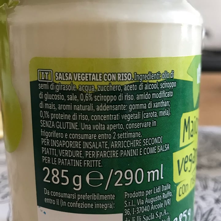 review photo of Vemondo Maionese vegana con riso shared by @kristinachudinova on 09 Mar 2022 - review