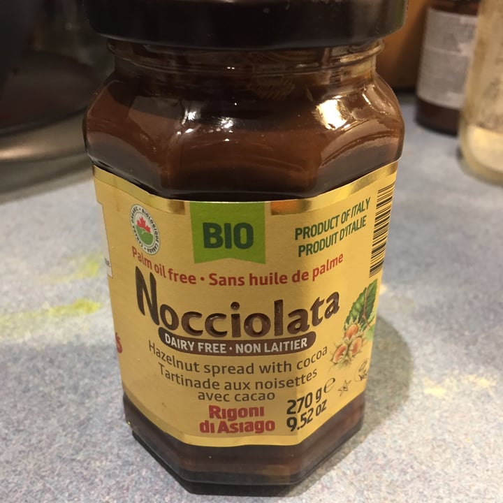 photo of Nocciolata Pâte à tartiner cacao noisettes shared by @versus on  02 Nov 2021 - review