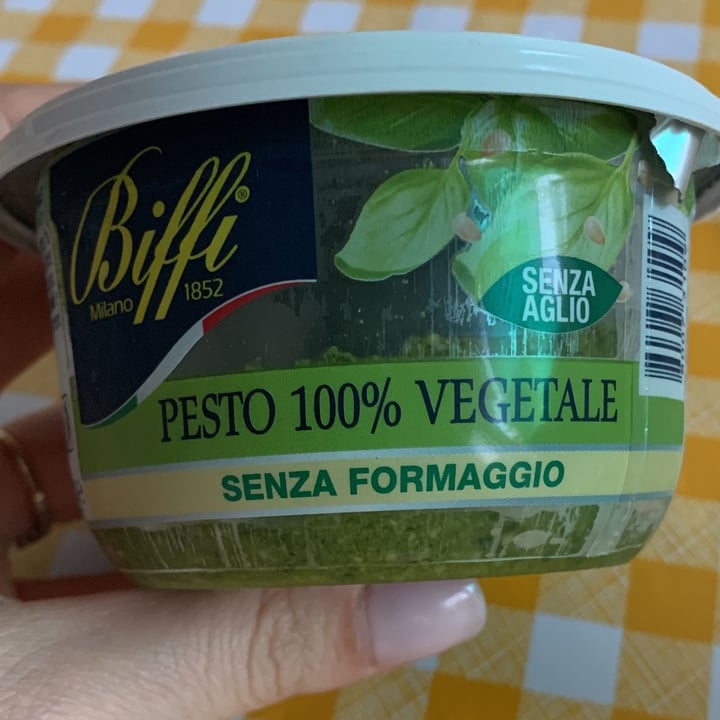 photo of Biffi Pesto 100% Vegetale Senza Formaggio shared by @bennina on  31 Jul 2022 - review