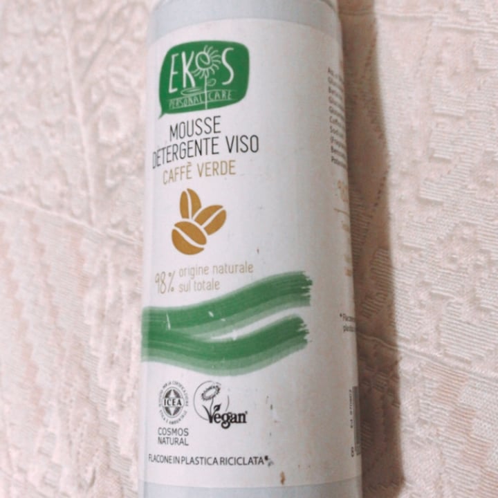 photo of Ekos personal care Mousse Detergente Viso Caffè Verde shared by @finuccia on  30 Apr 2022 - review