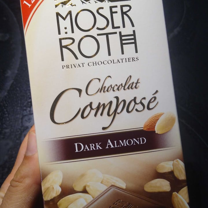 photo of Moser Roth Chocolat composé Dark Almond shared by @napata on  22 Sep 2022 - review