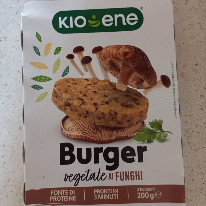 photo of Kioene Burger vegetale ai funghi shared by @sha19xx on  29 Jun 2022 - review