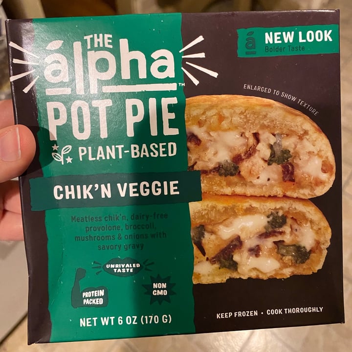 photo of Alpha Foods Handheld Pot Pie Chick’n Veggie shared by @jenniferchristine on  23 Dec 2020 - review