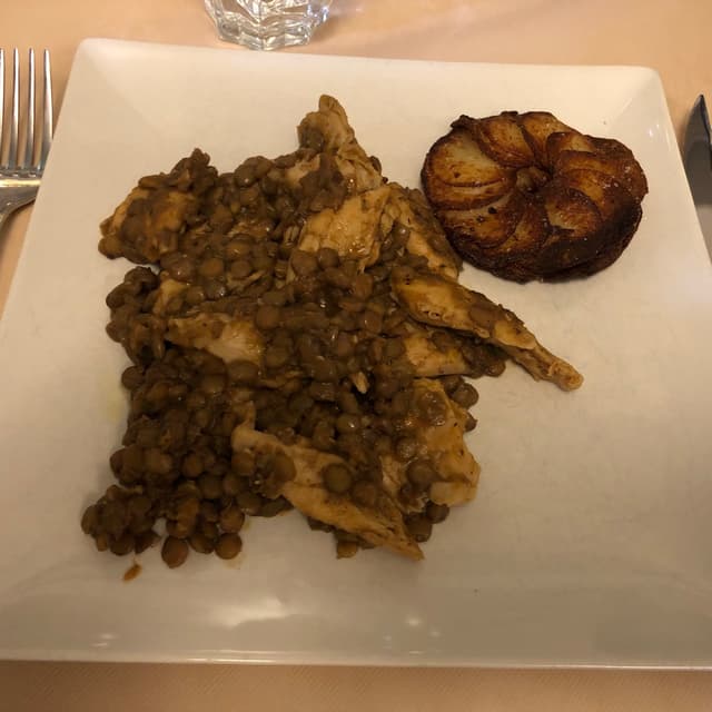 Photo of the dish “Guisado de soja texturizada con verduras”