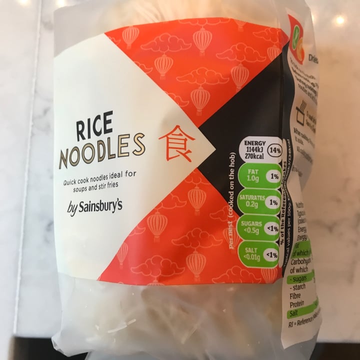 photo of Sainsbury's Rice Noodles shared by @alistar on  11 Dec 2021 - review