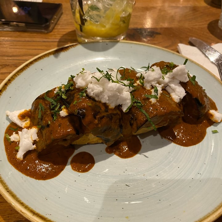 photo of Andina Shoreditch Aubergine Tacu Tacu shared by @veganmiranda on  26 Feb 2022 - review