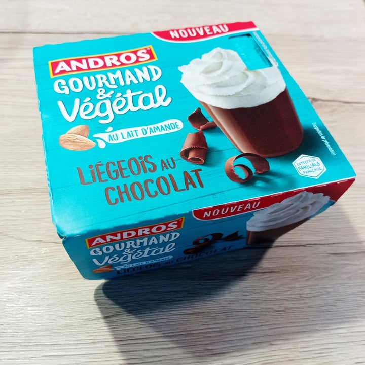 photo of Andros Chocolat liégeois vegetal shared by @koyott on  30 Jan 2021 - review