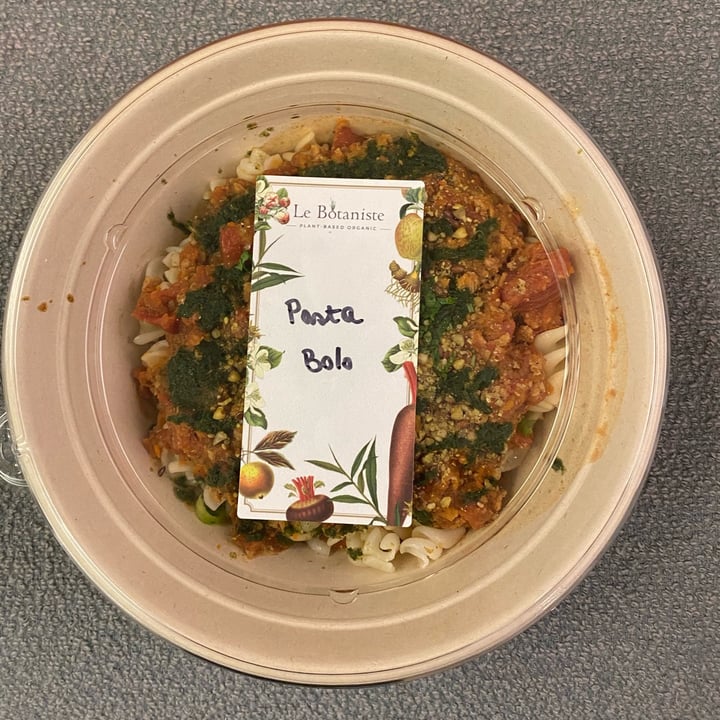 photo of Le Botaniste Pasta Bolo shared by @janetisvegan on  18 Mar 2021 - review