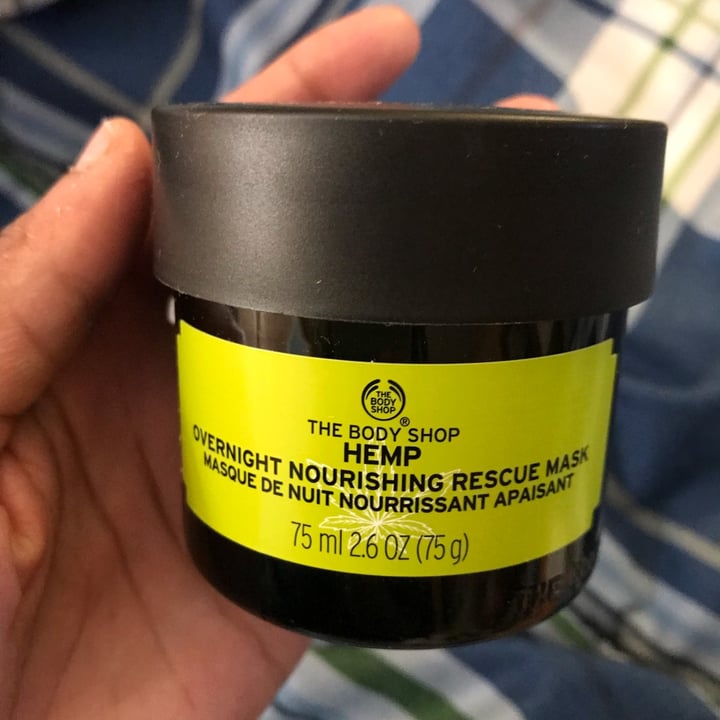 review photo of The Body Shop Hemp ovenight Nourishing Mask shared by @serena717 on 24 May 2022 - review