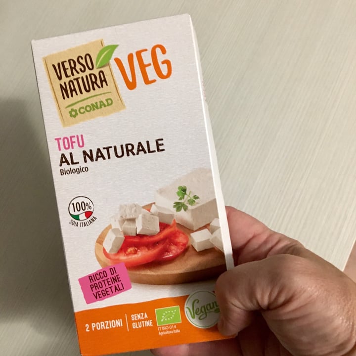 photo of Verso Natura Conad Veg Tofu al naturale shared by @marcokatta on  06 Aug 2021 - review