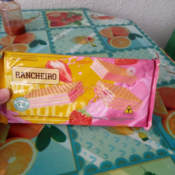 review photo of Rancheiro Biscoito Wafer Sabor Morango shared by @luxxme on 13 Jul 2021 - review
