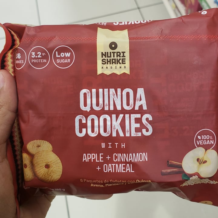 photo of Nutrishake Quinoa Cookies Original  shared by @siuleis on  02 Mar 2022 - review