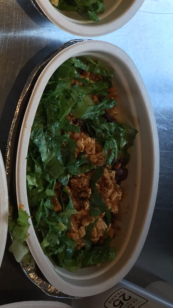 photo of Chipotle Mexican Grill Sofritas Bowl shared by @rachel0211 on  24 Aug 2018 - review
