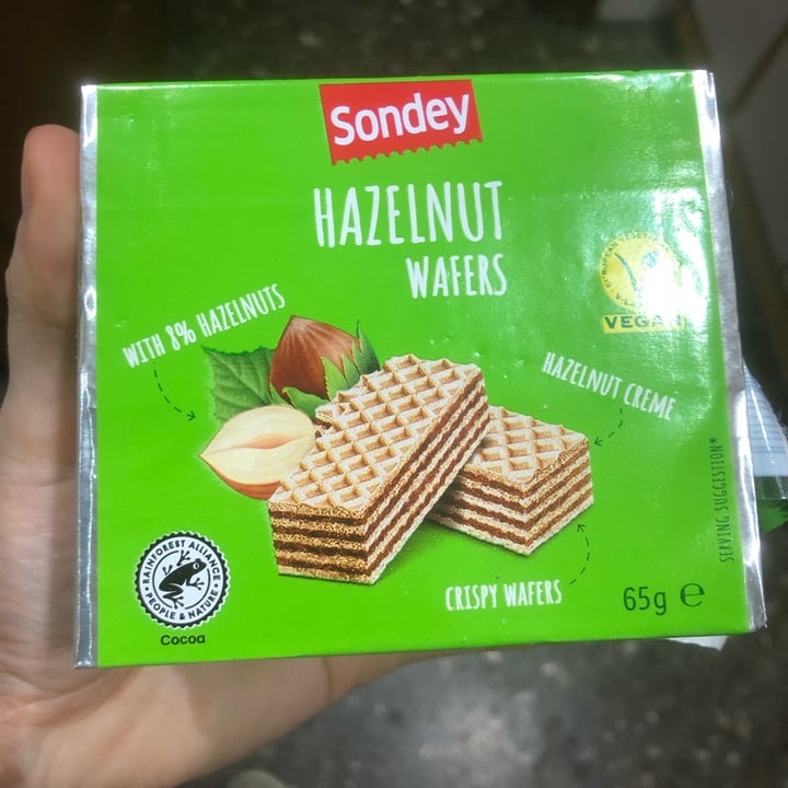 photo of Sondey Hazelnut wafers shared by @nievesmp on  23 Jan 2022 - review
