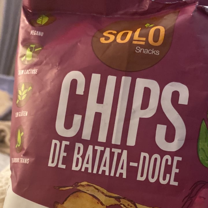 photo of Solo snacks Chips De Batata Doce shared by @barbaradavet on  06 May 2022 - review