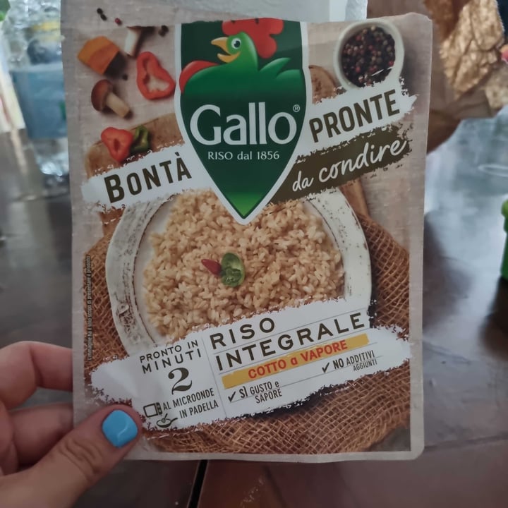 photo of Gallo Bontà Pronte Riso Integrale shared by @larabarle on  11 Jun 2022 - review