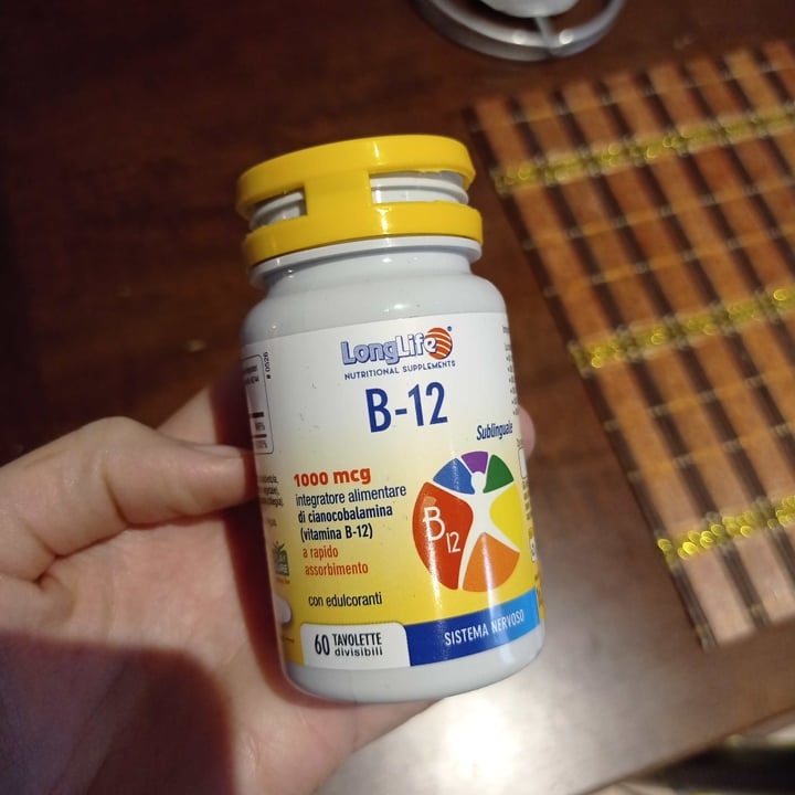 photo of Longlife B-12 1000 mcg shared by @lucediluna on  17 May 2021 - review